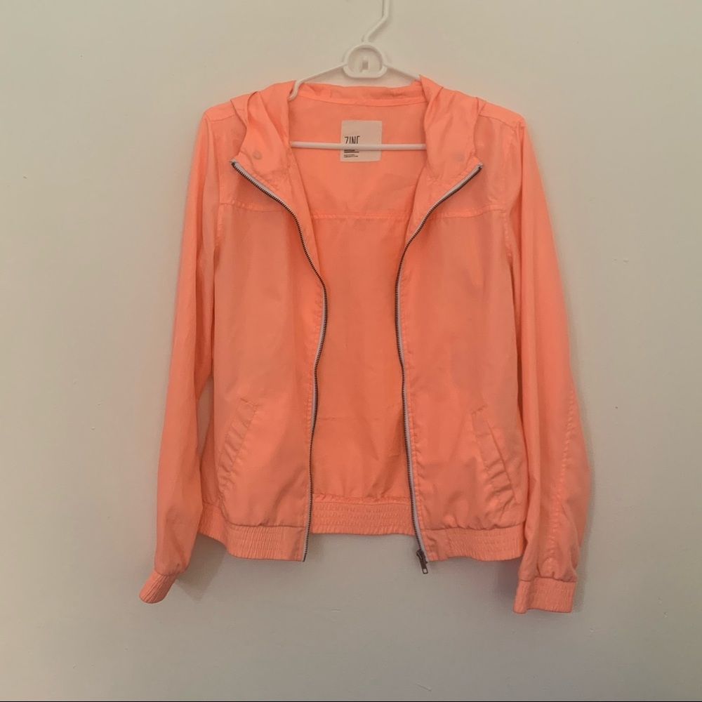 Zine Windbreaker Jacket
